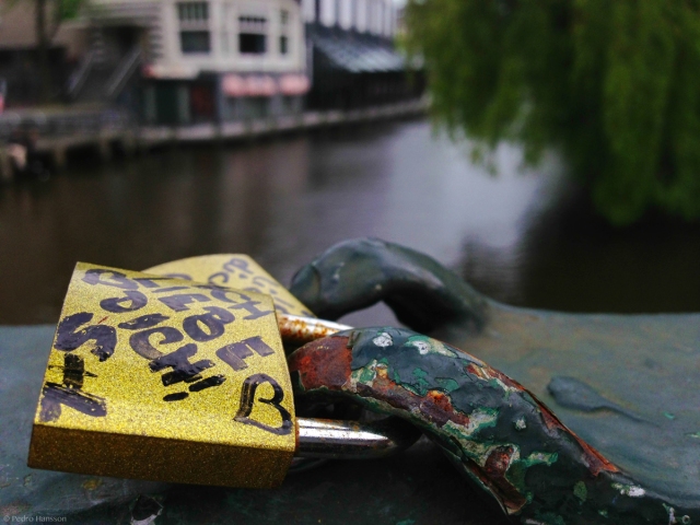 © Pedro Hansson - Love locks Amsterdam